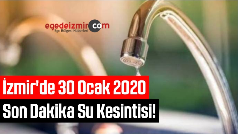 İzmir'de 30 Ocak 2020