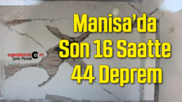 Manisa’daki Son Dakika Depremi Yine Korkuttu