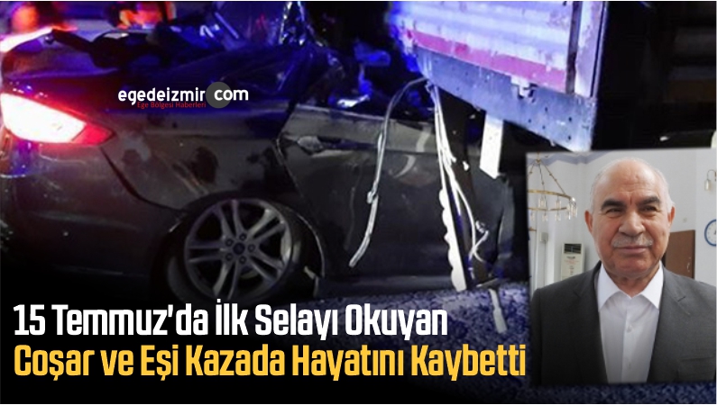 Eşi Kazada Hayatını Kaybetti