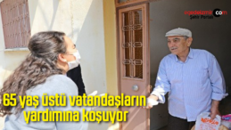 Akhisar Belediyesi 65 yaş üstü vatandaşların yardımına koşuyor