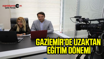 Gaziemir’de uzaktan eğitim dönemi