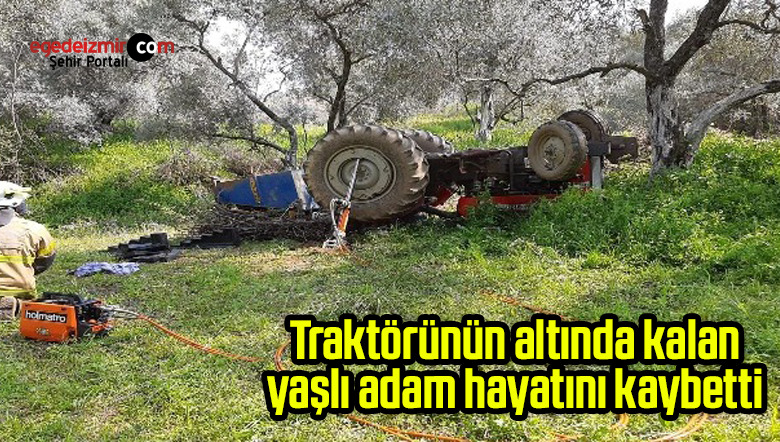 Traktörünün Altında Kalan Yaşlı Adam Hayatını Kaybetti