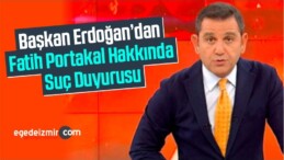 BDDK ve Başkan Erdoğan’dan Gazeteci Fatih Portakal’a Suç Duyurusu