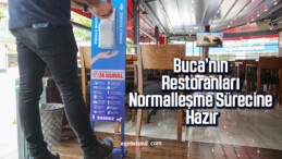 Buca’nın restoranları normalleşme sürecine hazır