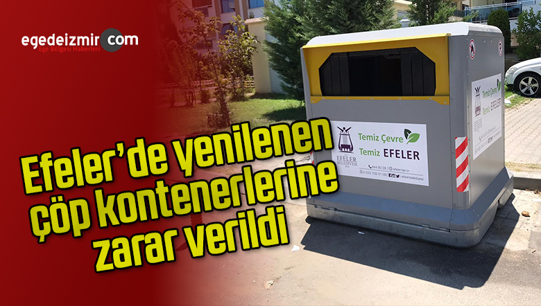 çöp konteynerlerine