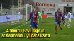 Altınordu, Ravil Tagir’in sözleşmesini 1 yıl daha uzattı