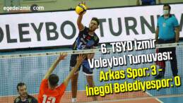 6. TSYD İzmir Voleybol Turnuvası: Arkas Spor: 3 – İnegöl Belediyespor: 0