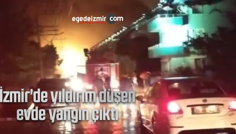 yıldırım düştü