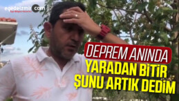 Fatih Portakal İzmir’deki deprem anını anlattı