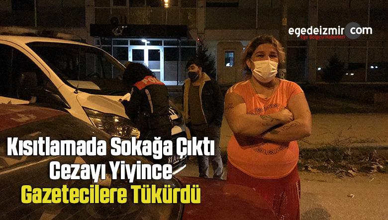 tükürdü