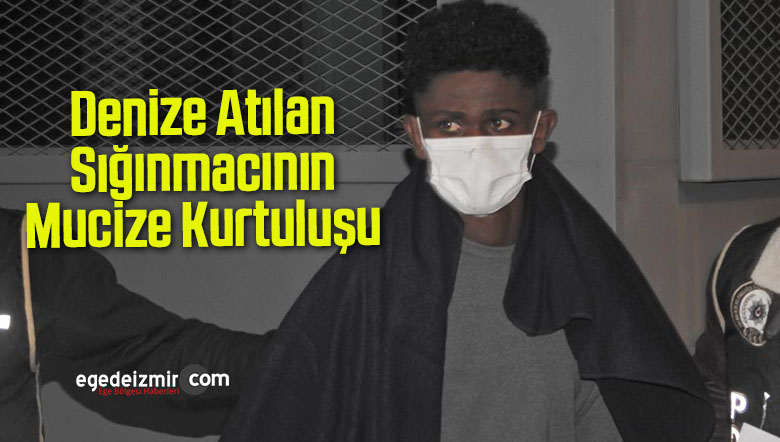 denize atılan