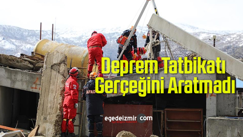 deprem tatbikatı