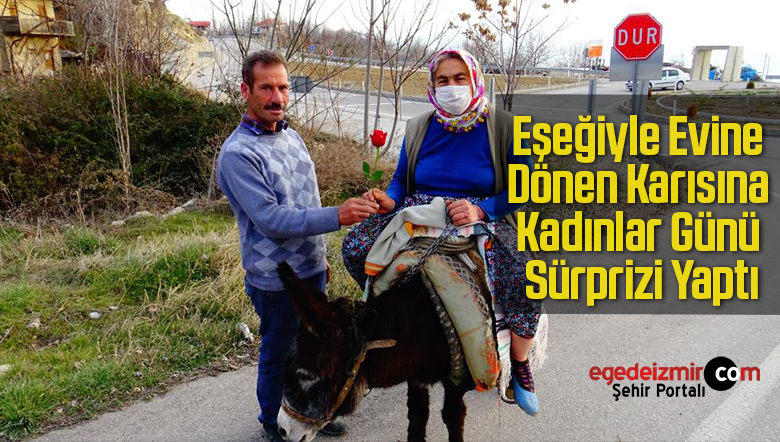 eşeğiyle