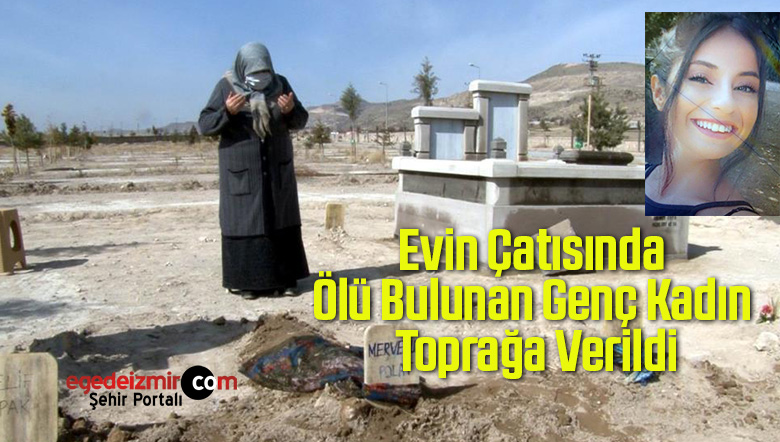 evin çatısında