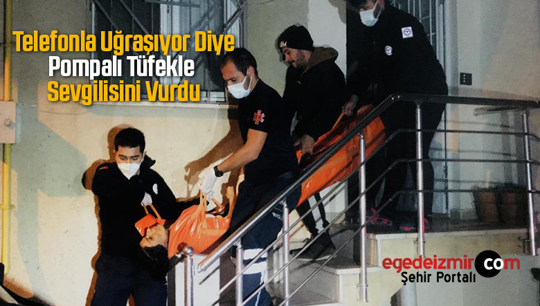 pompalı tüfekle