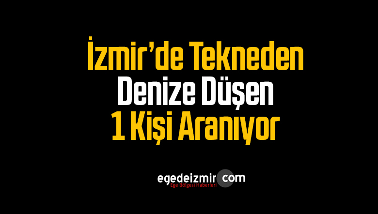 tekneden denize