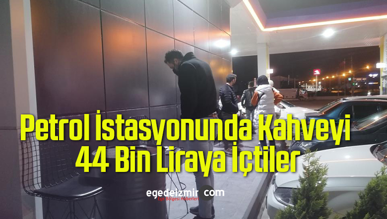 petrol istasyonunda