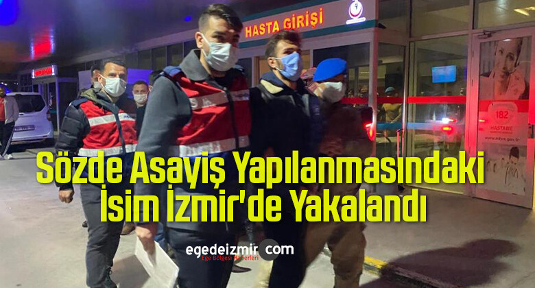 Terör Örgütünün Sözde Asayiş Yapılanmasındaki İsim İzmir’de Yakalandı