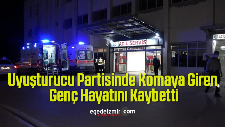 uyuşturucu partisinde