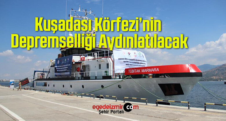 Marmara Araştırma Gemisi, Deprem Araştırma Seferi İçin İzmir’den Uğurlandı