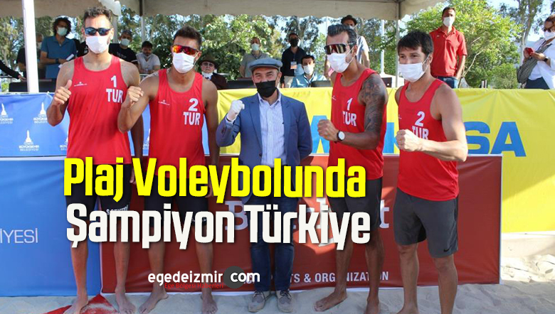 plaj voleybolunda