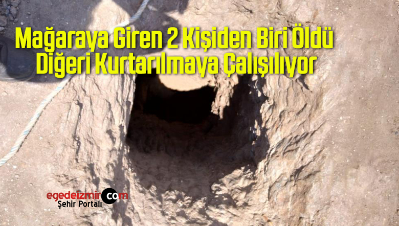 mağaraya giren