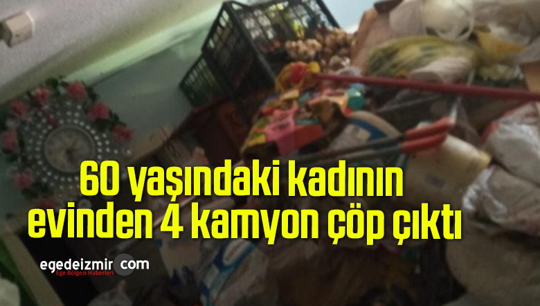 4 kamyon çöp