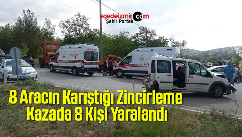 8 kişi yaralandı