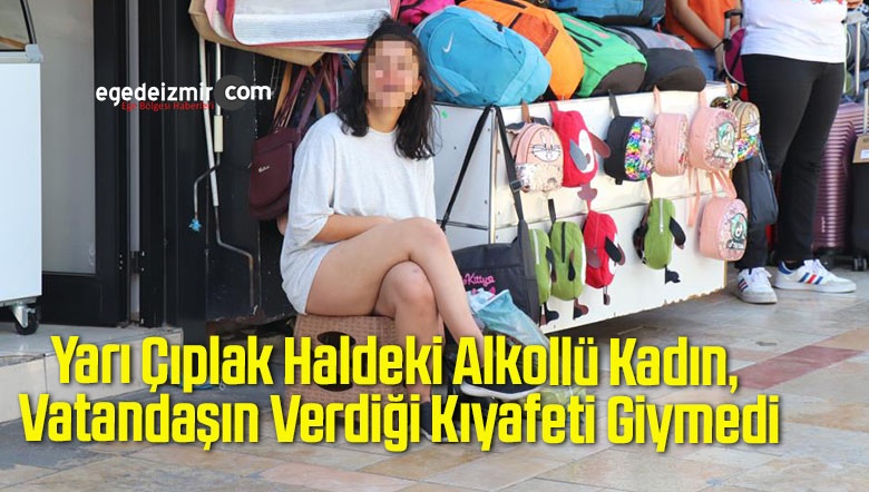 alkollü kadın