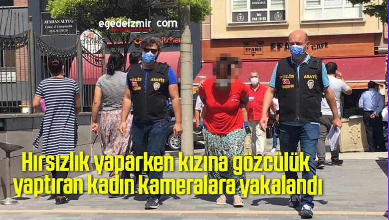 Hırsızlık yaparken