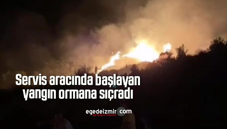 Servis aracında