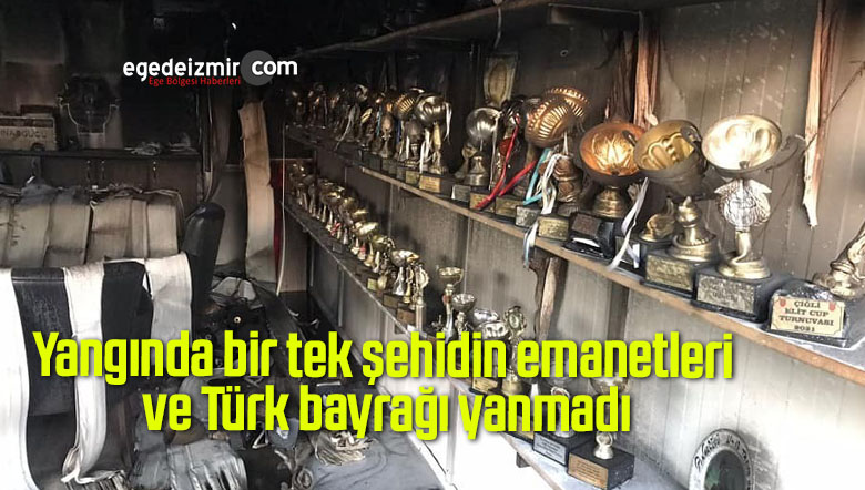 Yangında