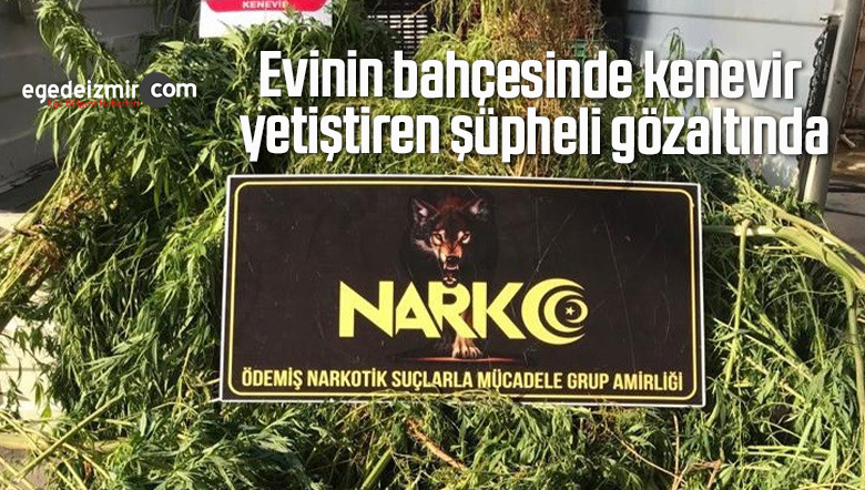 bahçesinde