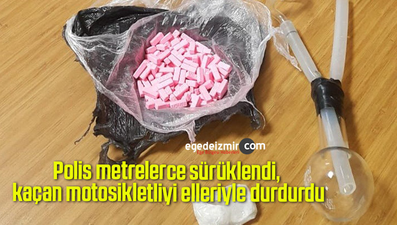 elleriyle durdurdu