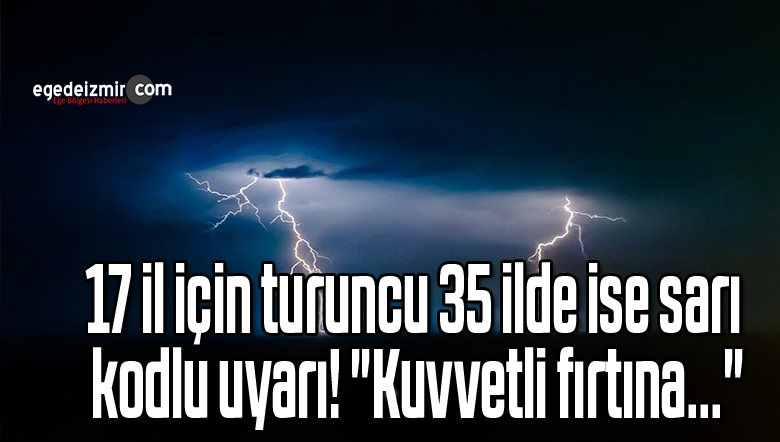 fırtına uyarısı