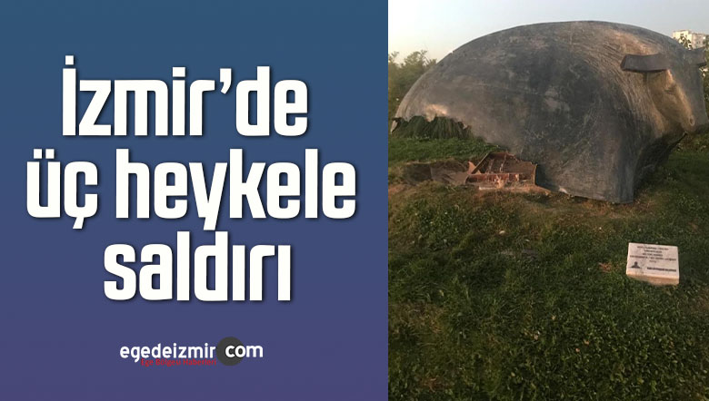 heykele saldırı