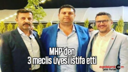 MHP’den 3 meclis üyesi istifa etti