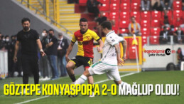 Spor Toto Süper Lig’in 12. hafta maçında Göztepe, konuk ettiği Konyaspor’a 2-0 mağlup oldu.