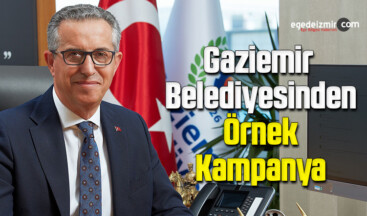 Gaziemir’de “Suyunu boşa harcama” kampanyası