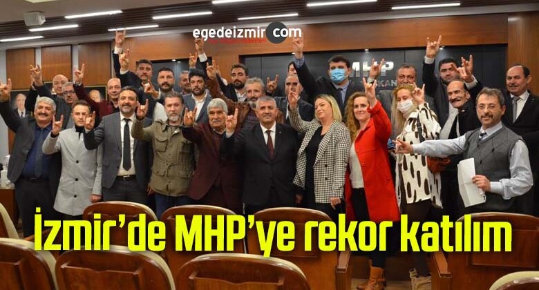 İzmir’de MHP’ye rekor katılım