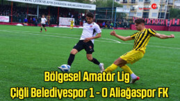 Bölgesel Amatör Lig: Çiğli Belediyespor 1 – 0 Aliağaspor FK