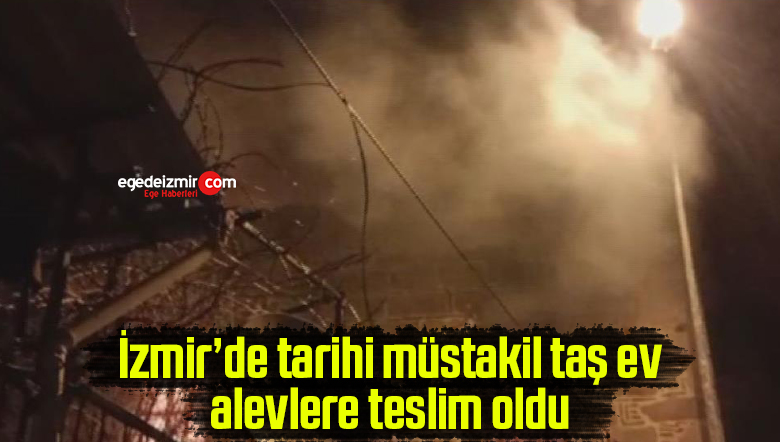 alevlere teslim oldu
