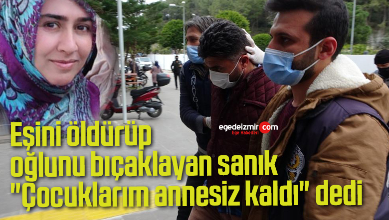 eşini öldürdü.