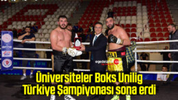 Üniversiteler Boks Unilig Türkiye Şampiyonası sona erdi