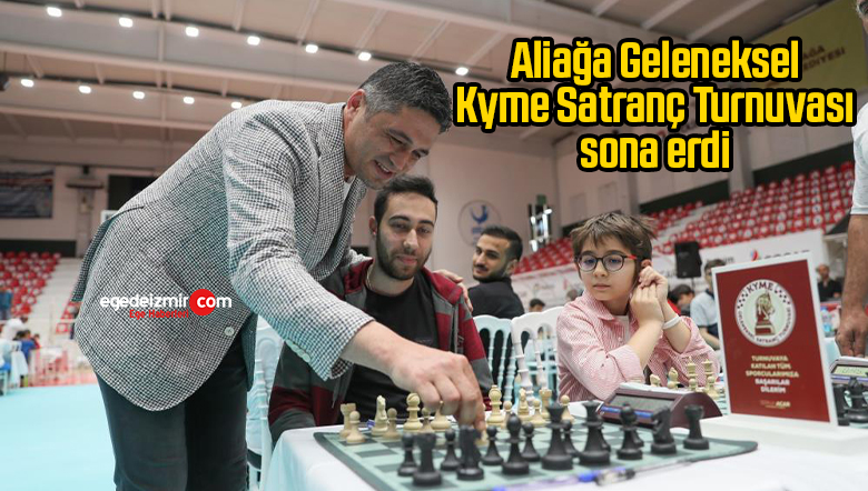 Aliağa Geleneksel Kyme Satranç Turnuvası sona erdi