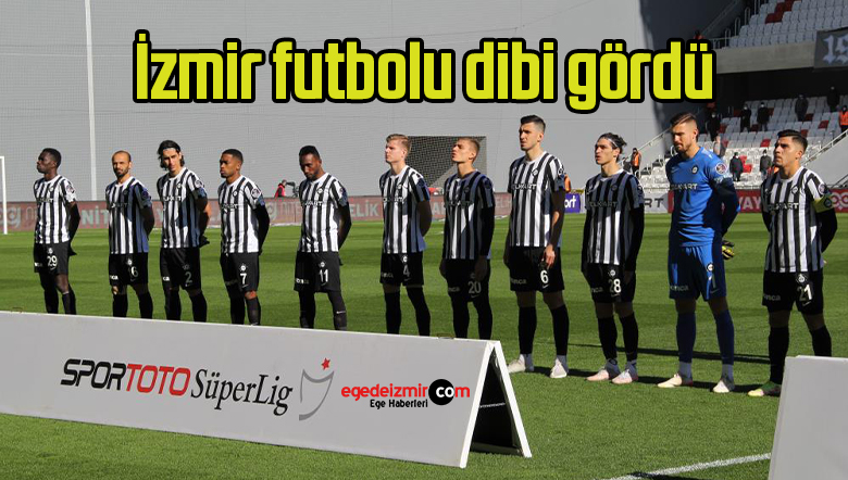 İzmir futbolu dibi gördü