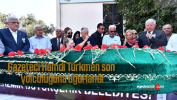 Gazeteci Hamdi Türkmen son yolculuğuna uğurlandı
