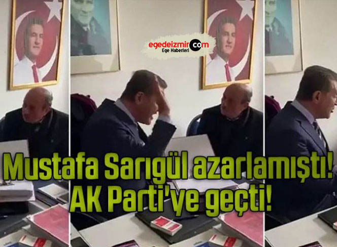 Mustafa Sarıgül azarlamıştı! AK Parti’ye geçti!