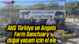 AKG Türkiye ve Angels Farm Sanctuary, doğal yaşam için el ele