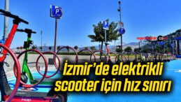 İzmir’de elektrikli scooter için hız sınırı